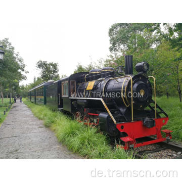 1: 1 alte Dampflokomotive